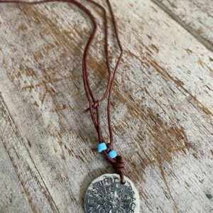 Positivity Leather Necklace