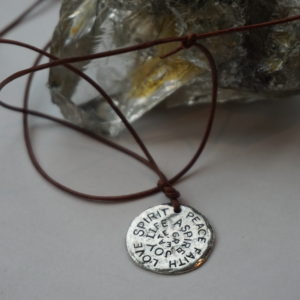 Positivity Leather Necklace