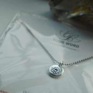 Lotus Ball Chain Necklace