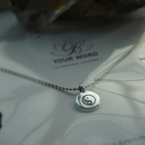 Yin/Yang Ball Chain Necklace