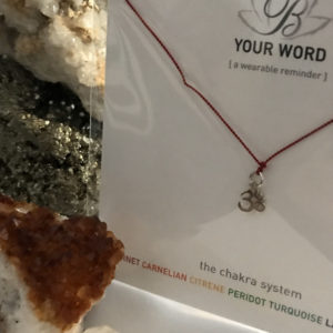 Tiny OM Necklace