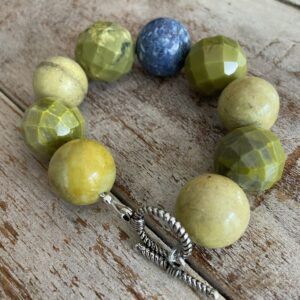 Blue Peridot Bracelet