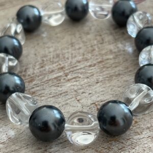Gray Mix Stretch Bracelet